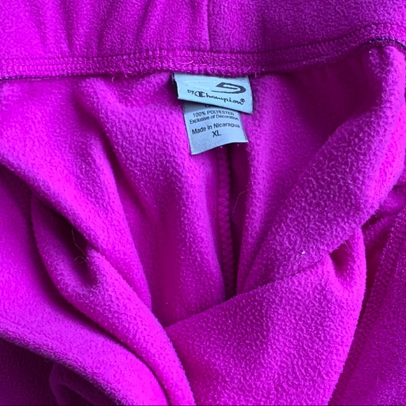 Champion Girls XL fleece sweatpant - Picture 6 of 6